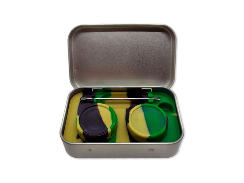 Kit Rosin Recipientes De Silicona 5 Ml + Pala